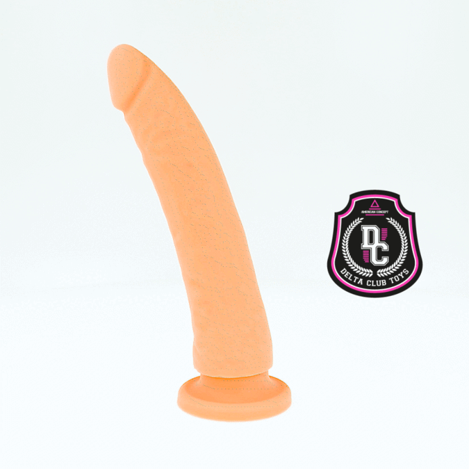 DELTA CLUB - TOYS NATÜRLICHER DILDO MEDIZINISCHES SILIKON 20 CM -O- 4 CM – Bild 5