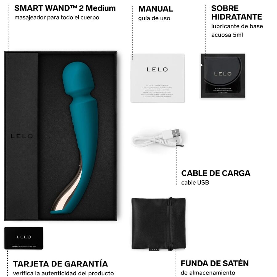 LELO - SMART MEDIUM WAND 2 AQUA MASSAGER – Bild 4