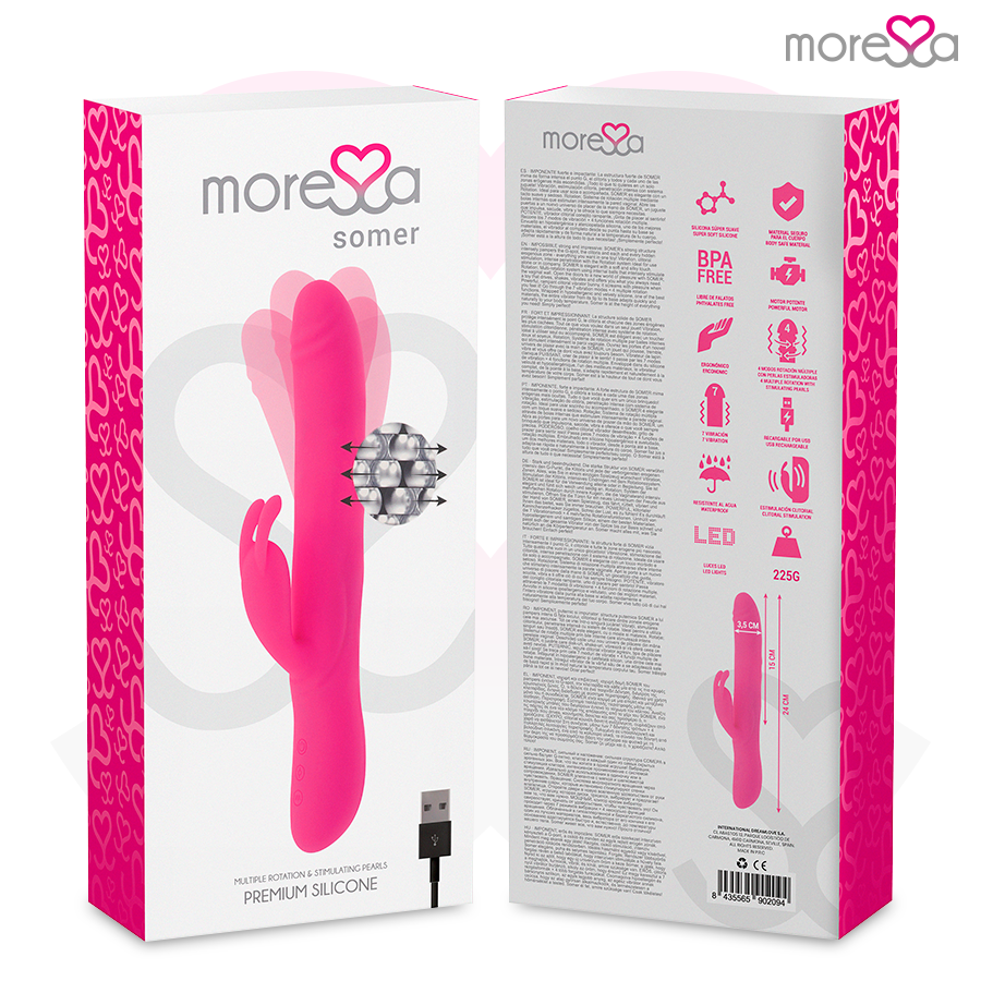 MORESSA - SOMER PREMIUM VIBRATOR MIT MEHRFACHDREHUNG – Bild 8
