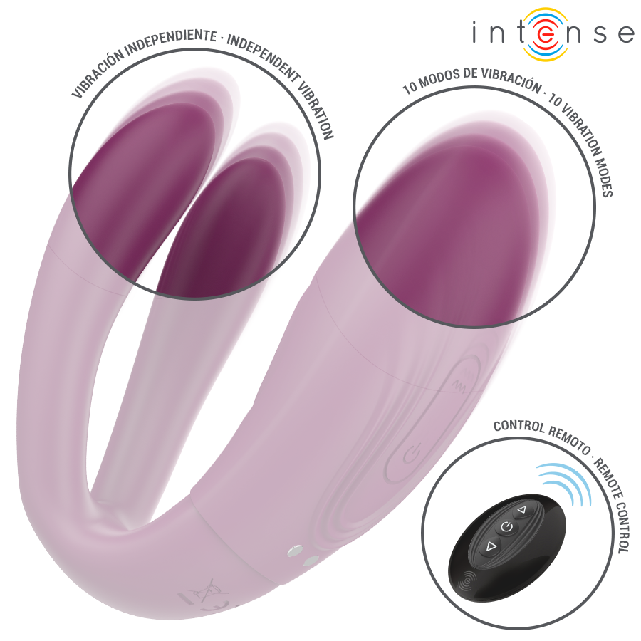 INTENSE - SANDRA KLAPPE- UND VIBRATIONSKLEMMSTIMULATOR MIT FERNBEDIENUNG – Bild 7