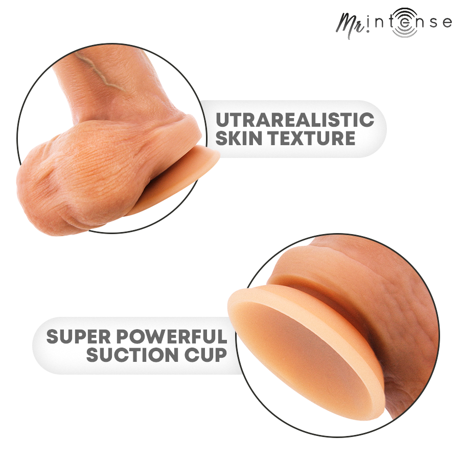 MR INTENSE - BRUCE L ULTRA-REALISTISCHER PENIS MIT HODEN 23 CM -Ø- 5,2 CM – Bild 7