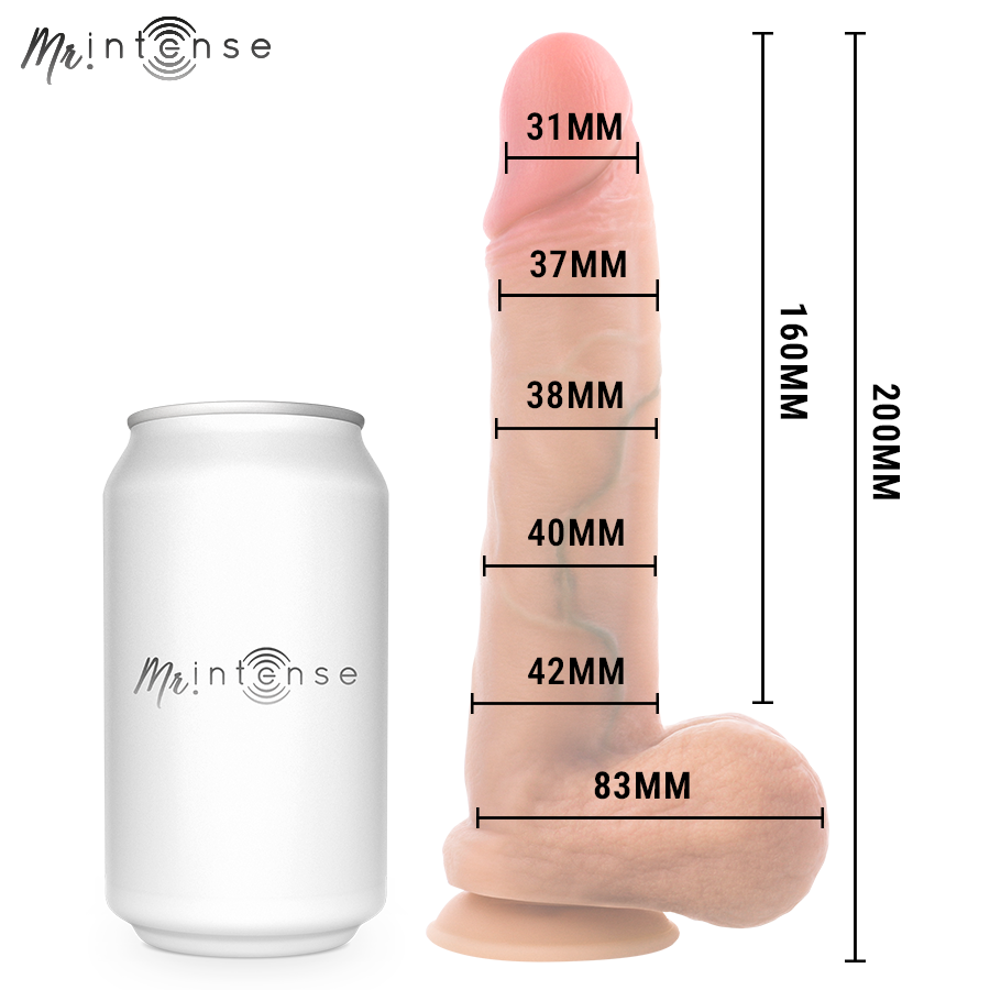 MR INTENSE - GARY M DILDO 20 CM -Ø- 4.2 CM – Bild 5