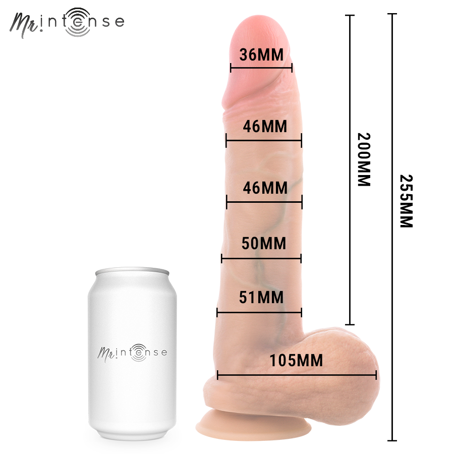 MR INTENSE - GARY XL DILDO 25.5 CM -Ø- 5.1 CM – Bild 5