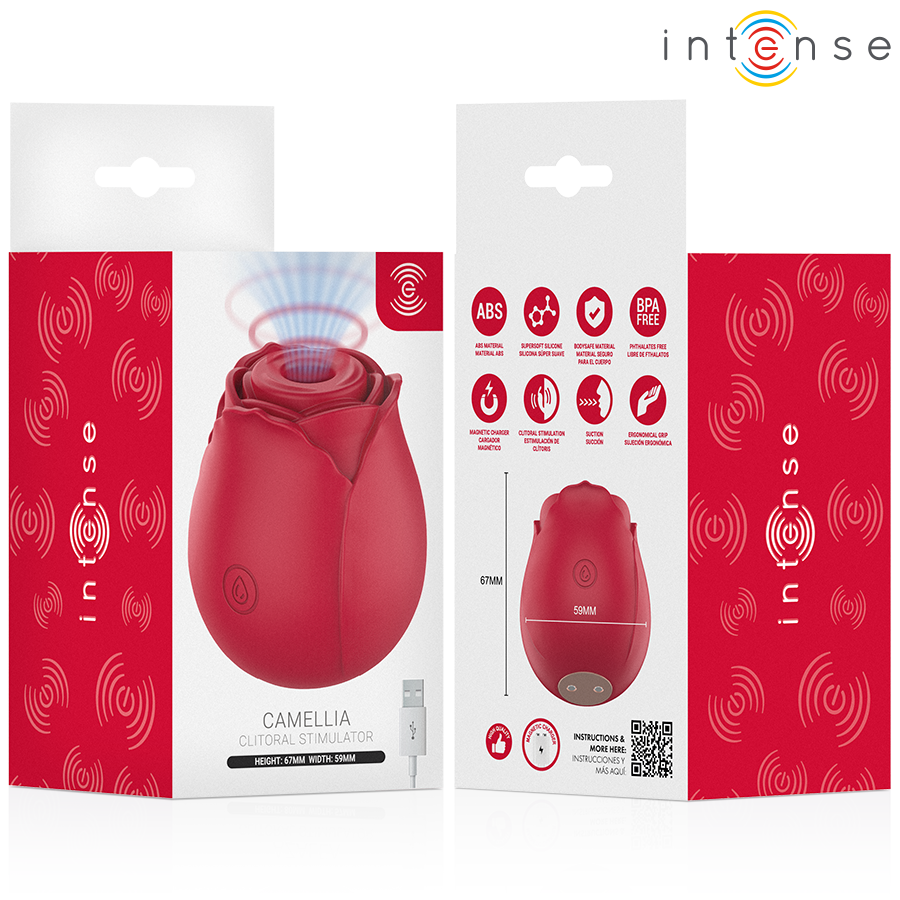 INTENSE - CAMELLIA KLITORALSAUGSPOTINE ROSE VON WAVES BORDEAUX – Bild 3