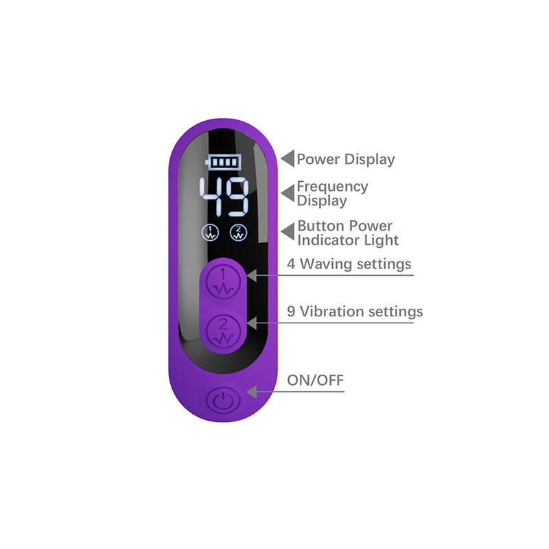 PRETTY LOVE - SABIEN RABBIT VIBRATOR MIT KLOPFSTIMULATION UND LILA LED – Bild 7