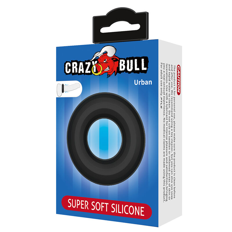 CRAZY BULL - URBAN SUPERSOFT SILIKON-PENNISRING SCHWARZ – Bild 6