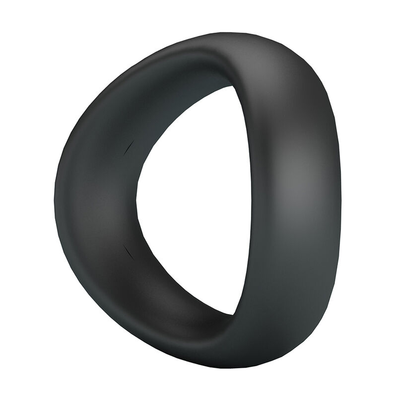 CRAZY BULL - VALEN ERGONOMISCHER SILIKON-PENISRING SCHWARZ – Bild 4