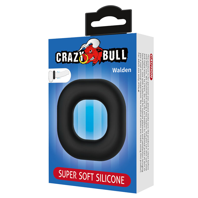 CRAZY BULL - WALDEN SUPERSOFT SILIKON-PENNISRING SCHWARZ – Bild 4