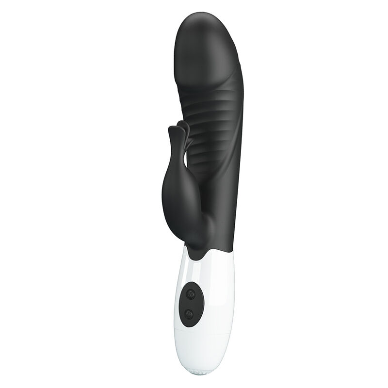 PRETTY LOVE - RASMUSSEN 30-FUNKTIONEN-HASE-VIBRATOR SCHWARZ – Bild 3