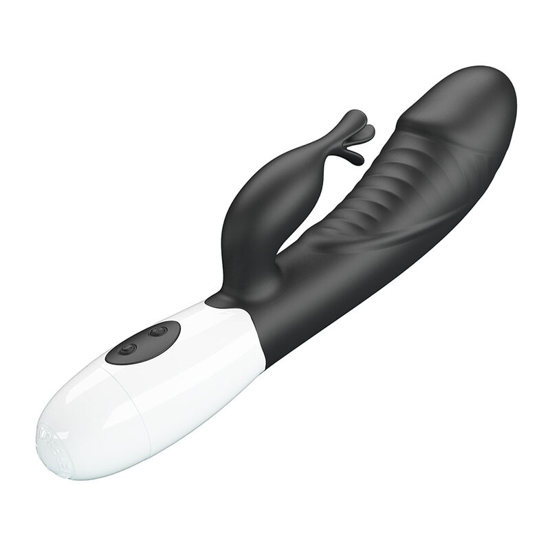PRETTY LOVE - RASMUSSEN 30-FUNKTIONEN-HASE-VIBRATOR SCHWARZ – Bild 6