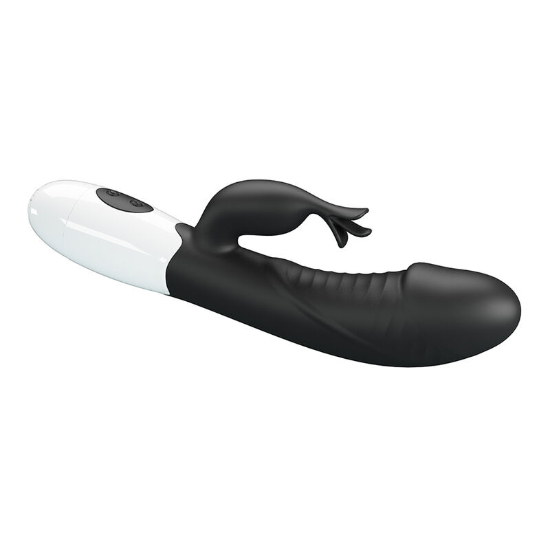PRETTY LOVE - RASMUSSEN 30-FUNKTIONEN-HASE-VIBRATOR SCHWARZ – Bild 7