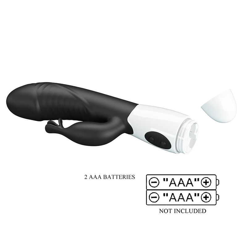PRETTY LOVE - RASMUSSEN 30-FUNKTIONEN-HASE-VIBRATOR SCHWARZ – Bild 10