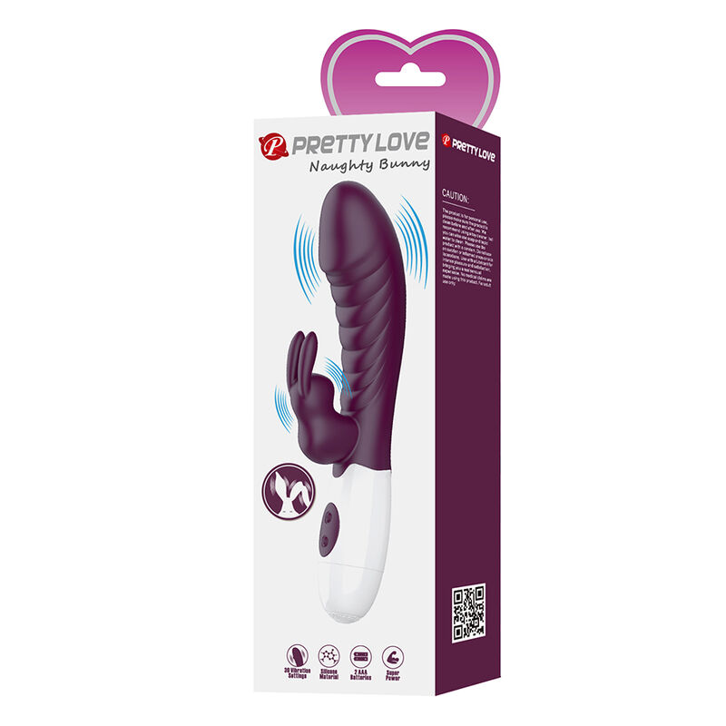 PRETTY LOVE - NAUGHTY BUNNY 30-FUNKTIONEN-KANINCHENVIBRATOR LILA – Bild 6