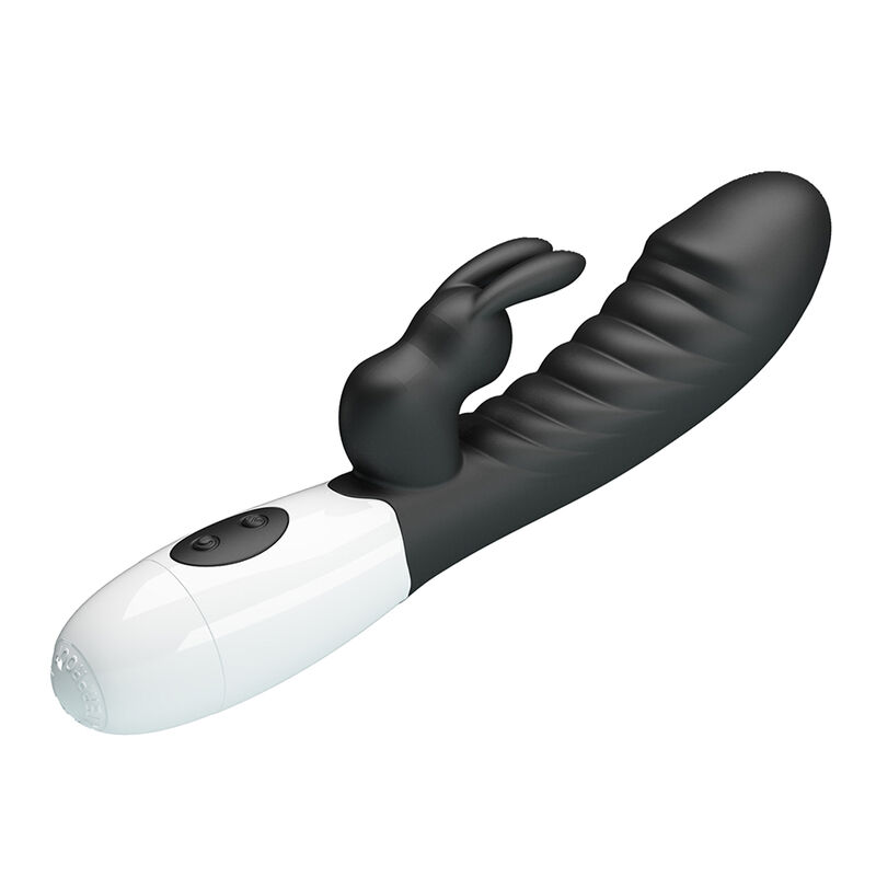 PRETTY LOVE - NAUGHTY BUNNY 30-FUNKTIONEN-HASENVIBRATOR SCHWARZ – Bild 3