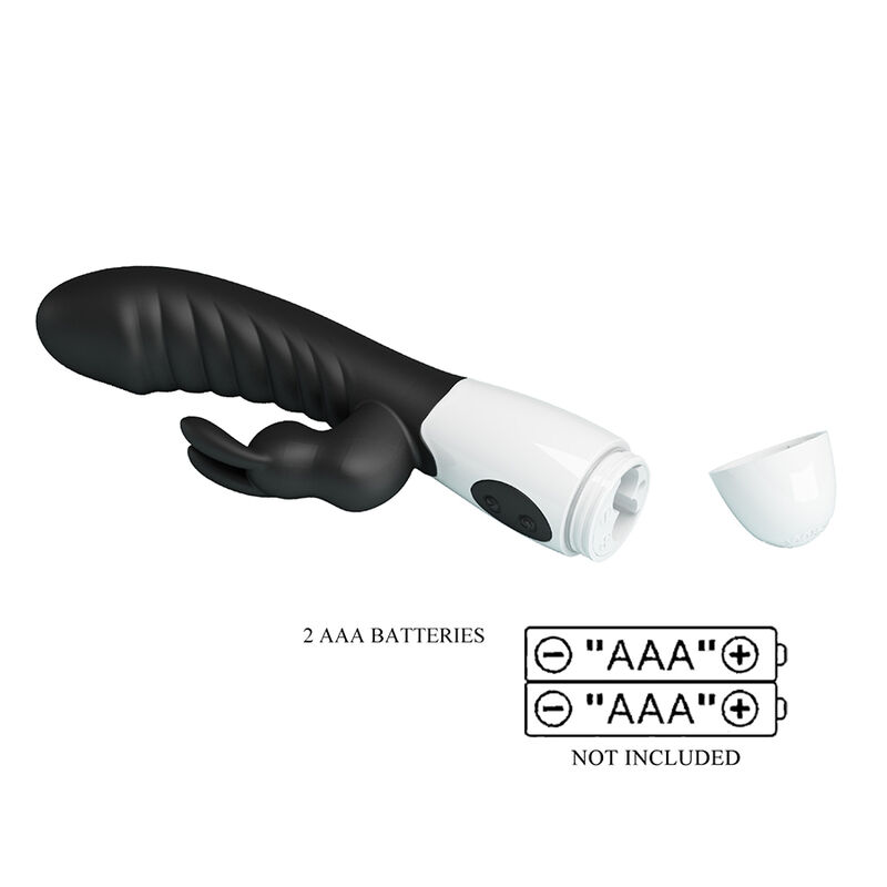 PRETTY LOVE - NAUGHTY BUNNY 30-FUNKTIONEN-HASENVIBRATOR SCHWARZ – Bild 10