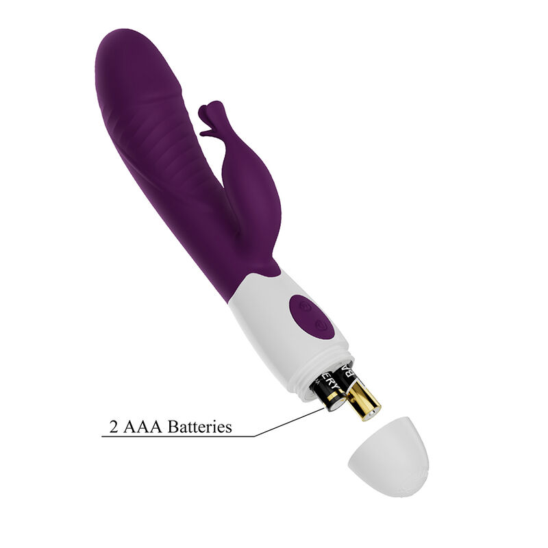 PRETTY LOVE - ROGUE MUSE 30-FUNKTIONEN-HASENVIBRATOR LILA – Bild 6