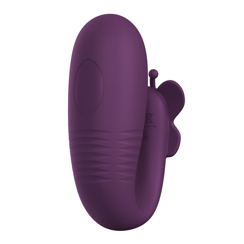 PRETTY LOVE - KLAY STOSS-EI-VIBRATOR, APP-STEUERUNG, LILA – Bild 4