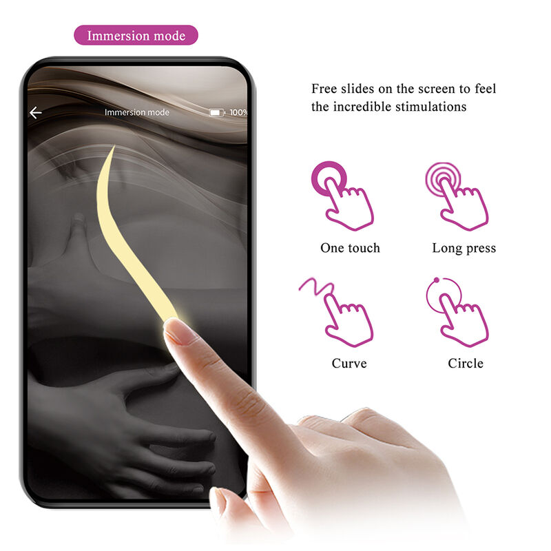 PRETTY LOVE - KLAY STOSS-EI-VIBRATOR, APP-STEUERUNG, LILA – Bild 15