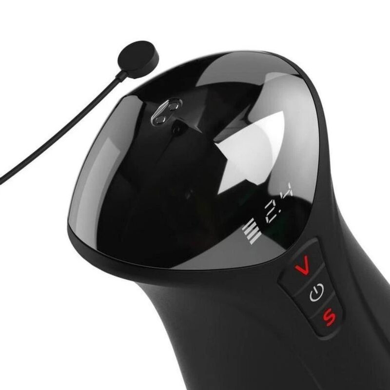 PDX ELITE - FAP-O-MATIC PRO XL AUTOMATISCHER VIBRATIONS-STROKER BRAUN 34,9 CM – Bild 3
