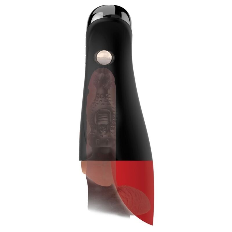 PDX ELITE - FAP-O-MATIC PRO XL AUTOMATISCHER VIBRATIONS-STROKER BRAUN 34,9 CM – Bild 5