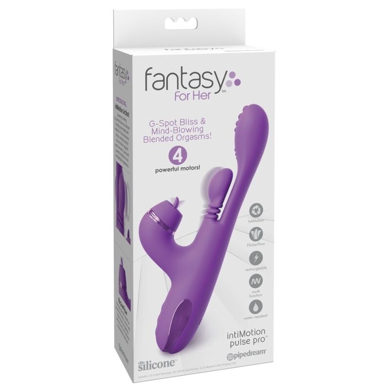 FANTASY FOR HER - INTIMOTION PULSE PRO VIBE RABBIT VIBRATOR LILA - Image 8