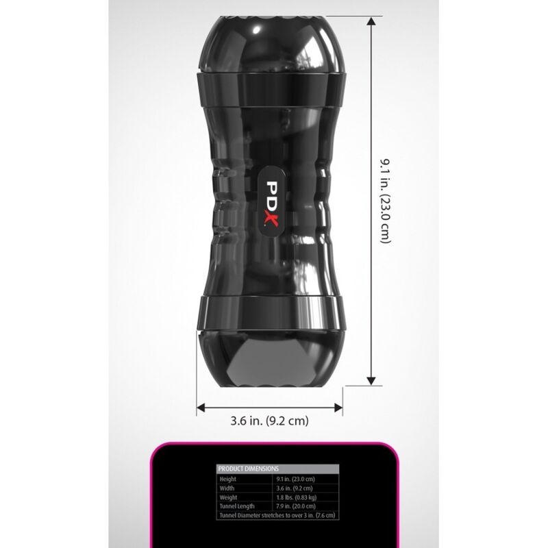 PDX EXTREME – WET PUSSIES SUPER FLIP-A-PUSSY OVER REVERSIBLE STROKER 21,6 CM – Bild 4