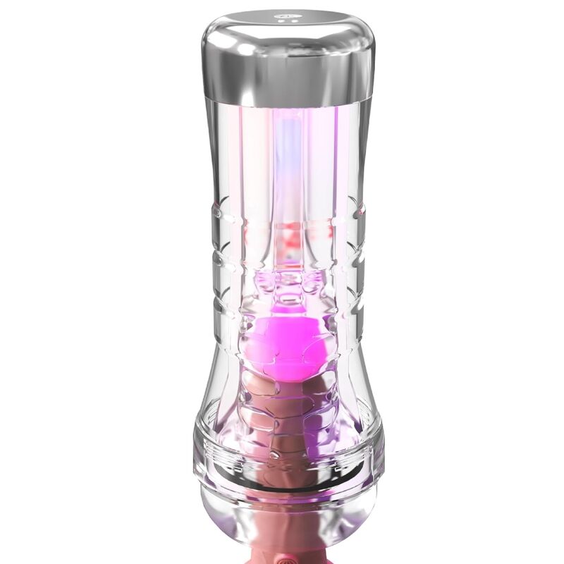 PDX ELITE - VIEWTUBE XXL LED TRANSPARENT STROKER 27,3 CM – Bild 3