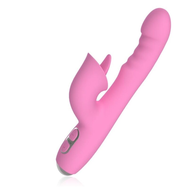 NALONE - T-MAY MAGIC STICK RABBIT VIBRATOR - ROSA – Bild 5