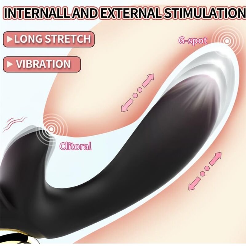 NALONE - LULU MAGIC STICK RABBIT VIBRATOR ROSA – Bild 4