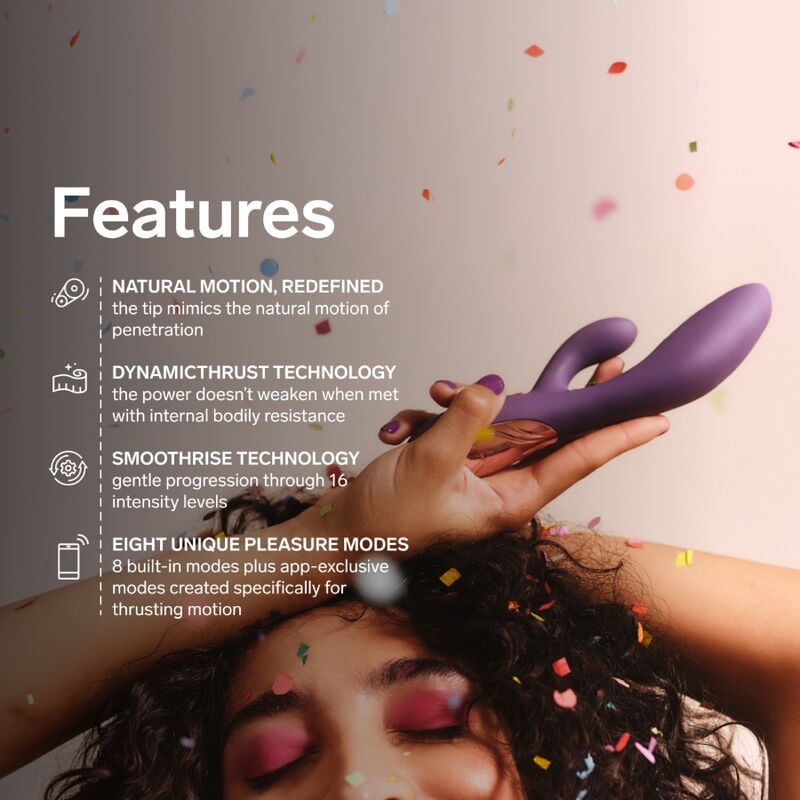 LELO - INA THRUST RABBIT STOSSVIBRATOR LILA – Bild 7