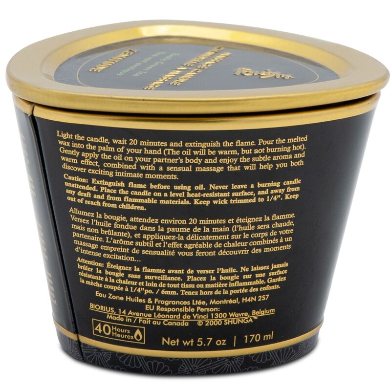 SHUNGA - MASSAGEKERZE MANGO 170 ML – Bild 3