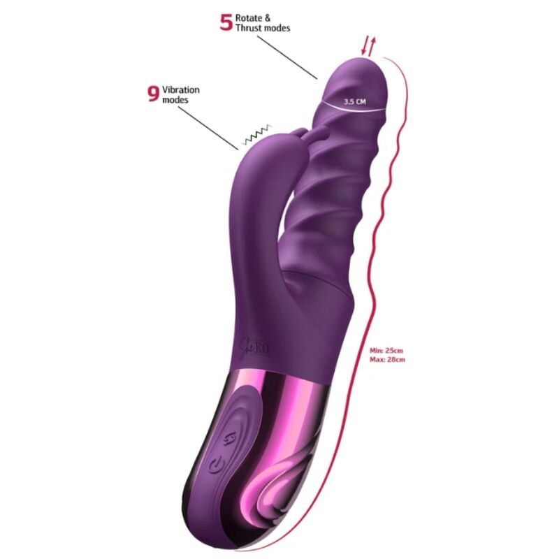 SHE.E.O - LILA HASEN-WIRL-VIBRATOR – Bild 4