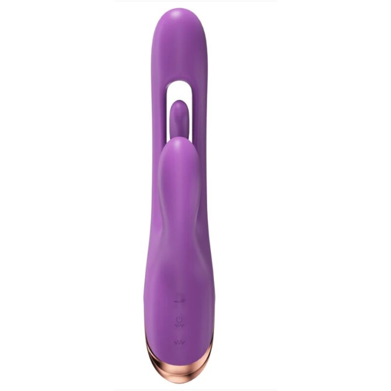 SHE.E.O - HASEN-G-PUNKT-VIBRATOR MIT DIGITALER BEWEGUNG, LILA – Bild 3
