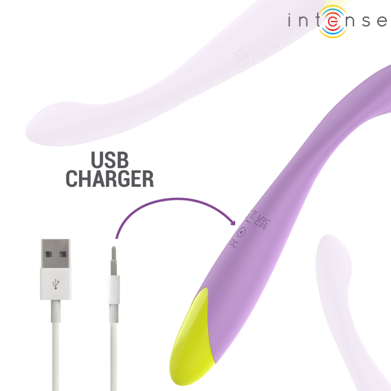 INTENSE - LUCCA FLEXIBLER, USB-AUFLADBARER G-PUNKT-STIMULATOR – Bild 6
