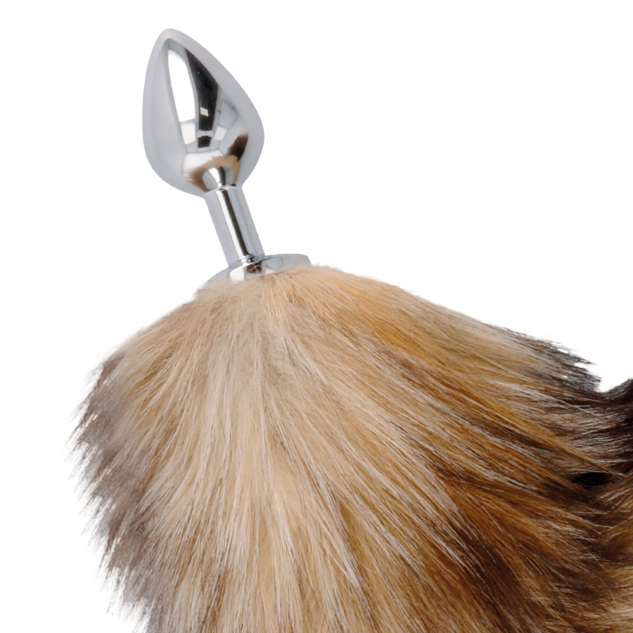 DARKNESS - TAIL BUTT PLUG SILVER – Bild 3