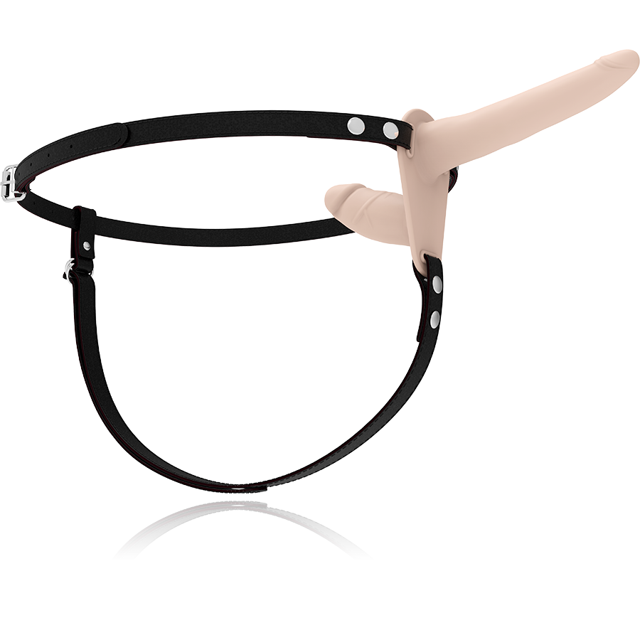 FETISH SUBMISSIVE HARNESS - DOPPELTE PENETRATION, FLEISCH-VIBRATOR – Bild 5