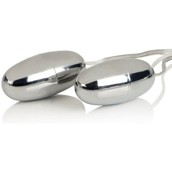 CALEXOTICS - VIBRIERENDE KUGELN SILBER DUO – Bild 3