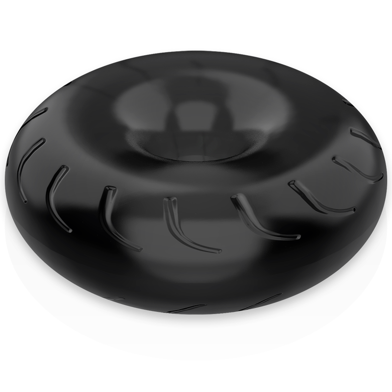 POWERING - SUPER FLEXIBLER UND WIDERSTANDSFÄHIGER PENISRING 5CM PR08 SCHWARZ – Bild 4