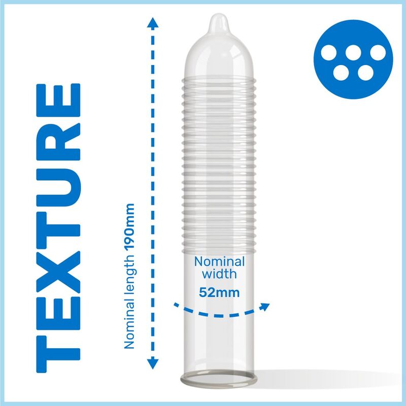 PASANTE - GEPUNKTETE KONDOME MS PLACER 12 EINHEITEN – Bild 4