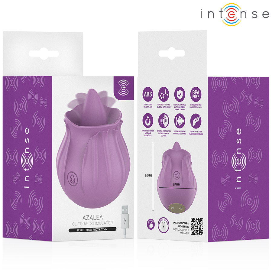 INTENSE - AZALEA BLUMENKLITORISIERUNG 10 VIBRATIONEN LILA – Bild 6