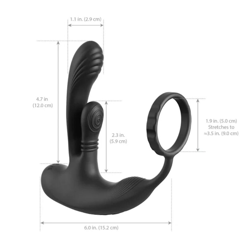 ANAL FANTASY ELITE - WIEDERAUFLADBARER ANAL- UND PERINEALSTIMULATOR FÜR ASS-GASMUS-INTIMOTION – Bild 5