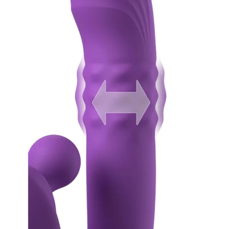 FANTASY FOR HER - HARMONI PRO PURPLE G-SPOT & CLITORAL RABBIT VIBRATOR – Bild 4