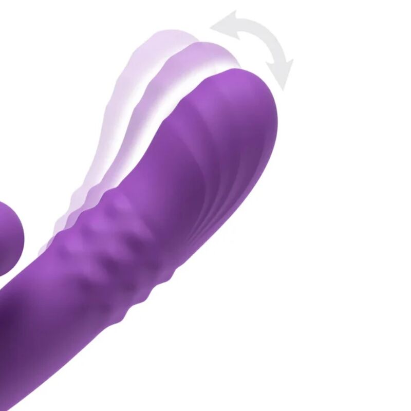 FANTASY FOR HER - HARMONI PRO PURPLE G-SPOT & CLITORAL RABBIT VIBRATOR – Bild 7