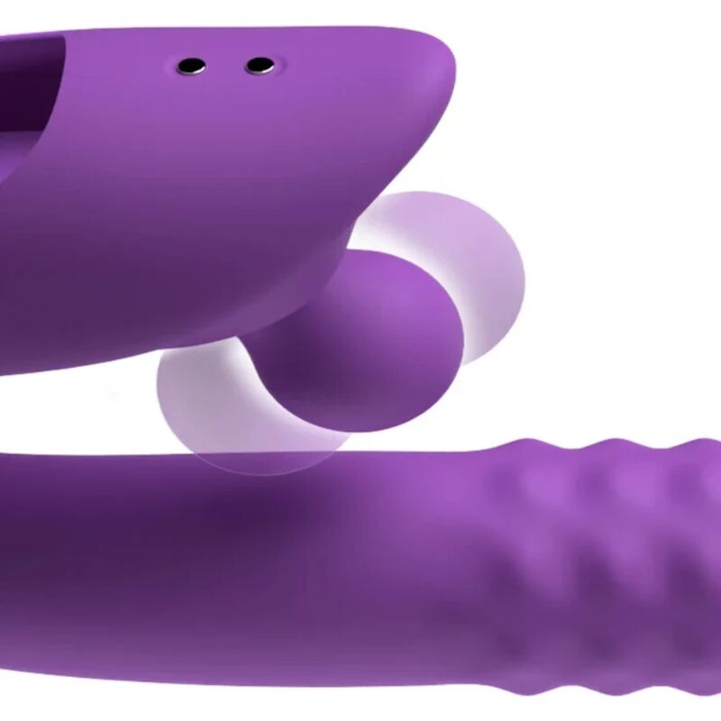 FANTASY FOR HER - HARMONI PRO PURPLE G-SPOT & CLITORAL RABBIT VIBRATOR – Bild 6