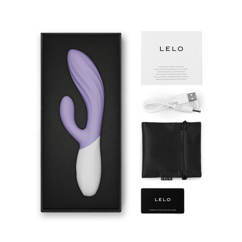 LELO - INA TWIST VIBRADOR RABBIT PUNTO G Y CLÍTORIS LAVANDA – Bild 9