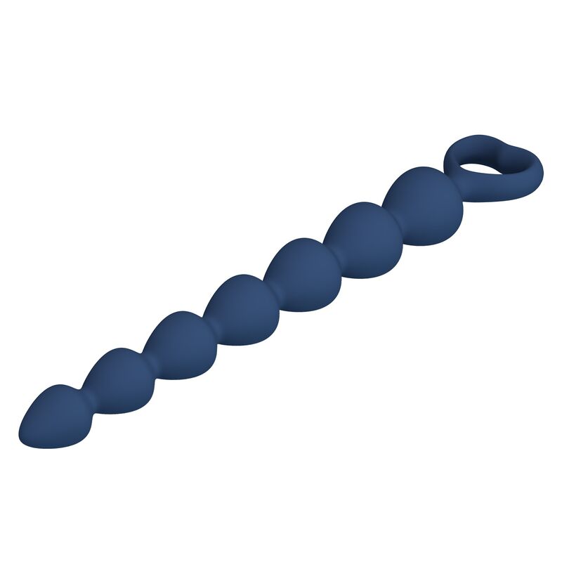 MR PLAY – BLAUE SILIKON-ANALKAPSELN & ANALPLUG 26,7 CM – Bild 4