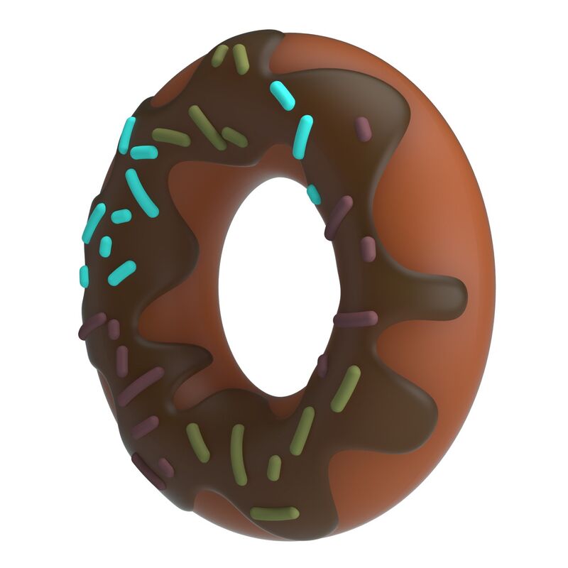 PRETTY LOVE - SUPER DONUT PENISRING BRAUN – Bild 6