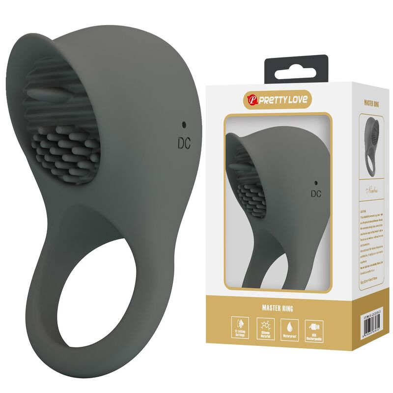 PRETTY LOVE - WIEDERAUFLADBARER VIBRATIONSRING MIT ORALER STIMULATION – Bild 8