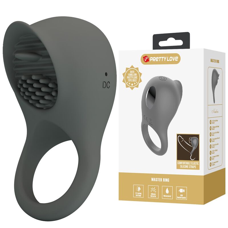 PRETTY LOVE - WIEDERAUFLADBARER VIBRATIONSRING MIT ORALER STIMULATION – Bild 10
