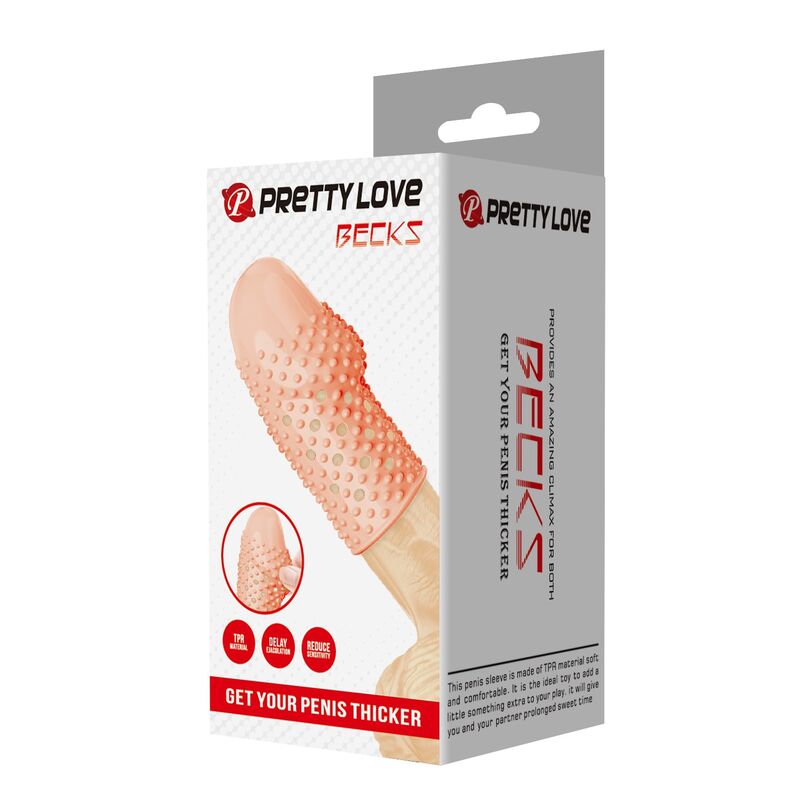 PRETTY LOVE – GEEK'S PENISHÜLLE FÜR EINEN DICKEREN PENIS IN NATURFARBE – Bild 6
